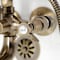 Kingston Brass KS245AB Tub Wall Mount Clawfoot Tub Faucet with Hand Shower, Antique Brass KS245AB - alternate 5